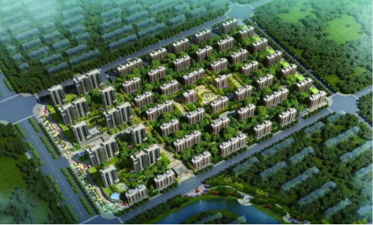 新乡理想城小区32万平方米